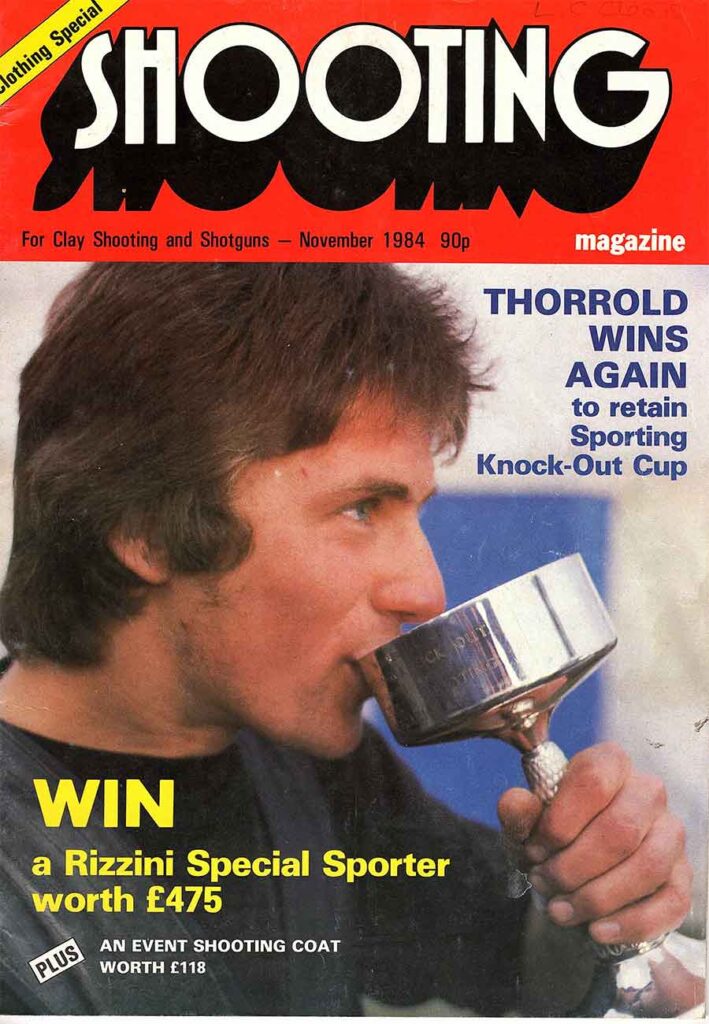 Philip Thorrold in Shooting magazine 1984